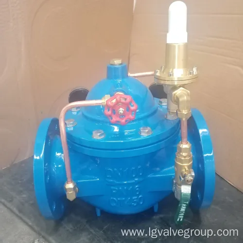 Cast Iron Flange Pilot Operated Pressure Reducing Valve